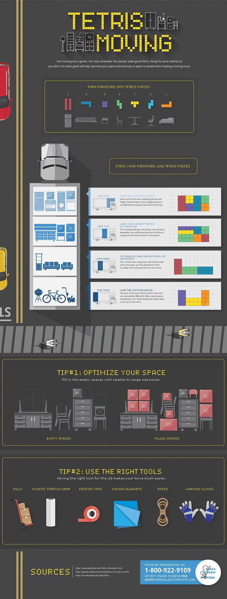 Hot to Pack a Moving Truck - Tetris Moving