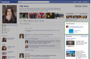facebook sponsored story