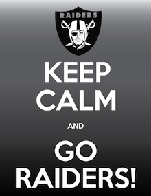 keep calm and go raiders 