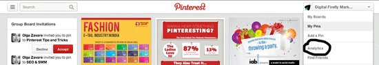 Pinterest Analytics