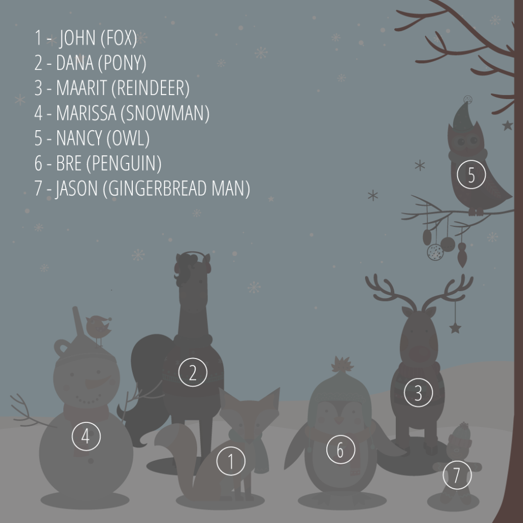 Christmas Card Key
